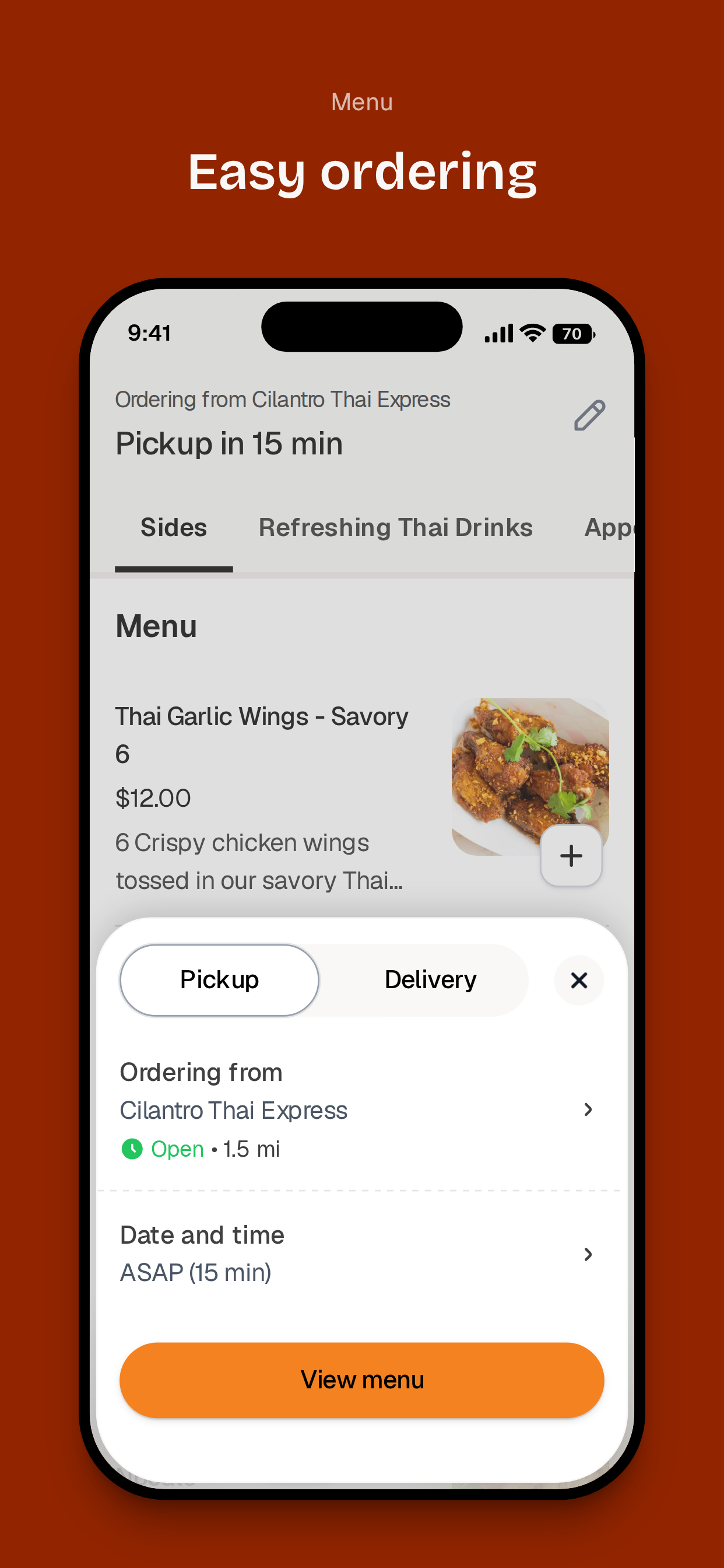 Cilantro Thai Express screenshot 3
