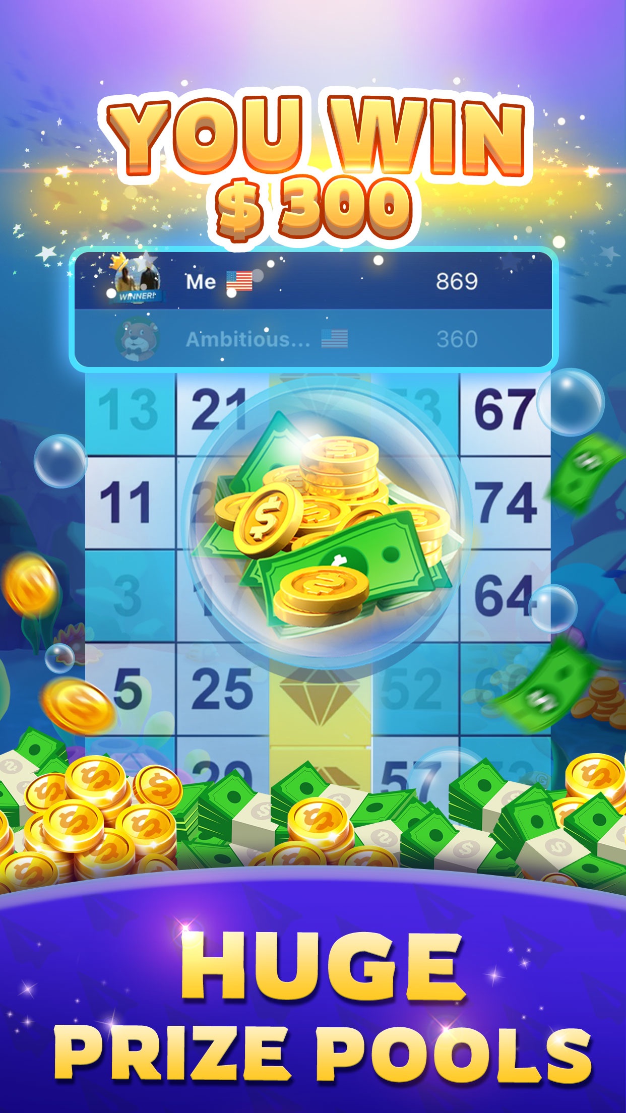 Pocket7Games: Win Cash screenshot 1