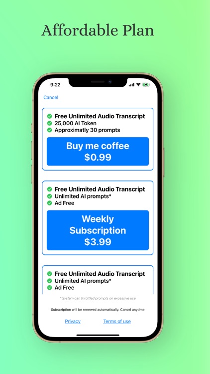 AI: Transcribe Speech To Text screenshot-4