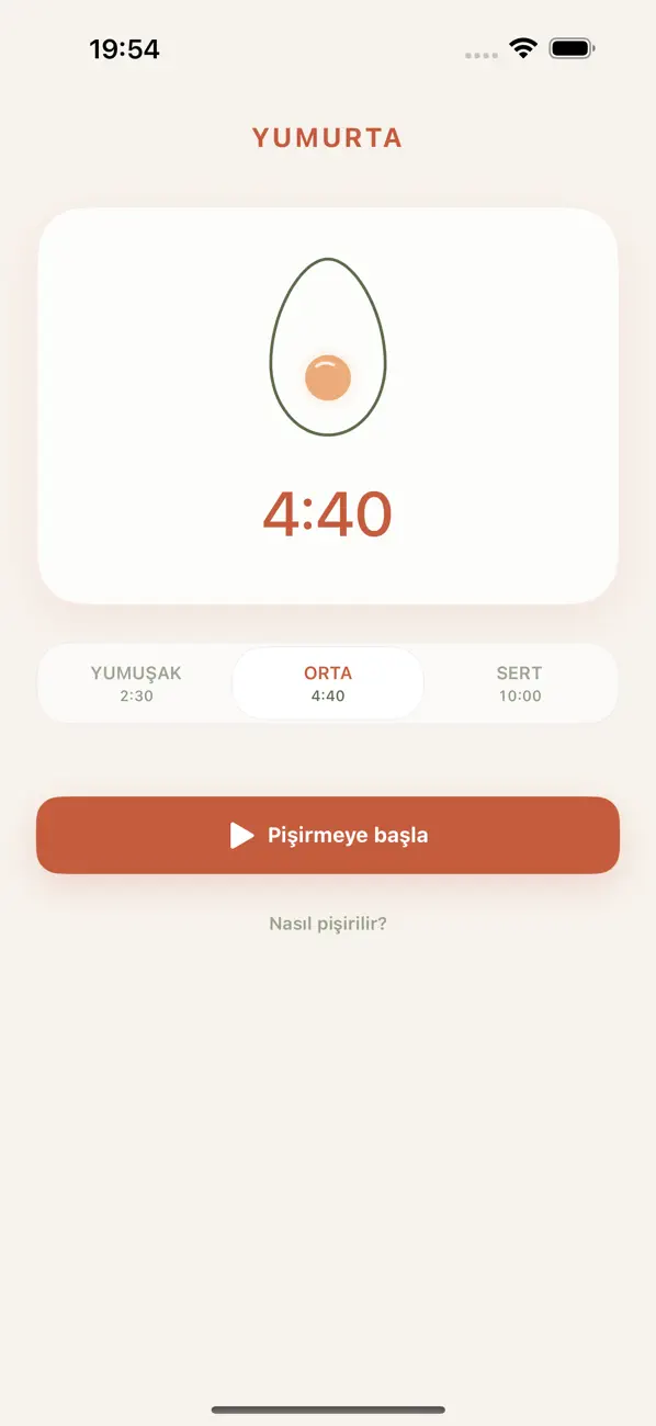 Screenshot #1 pour Yumurta Zamanlayıcı