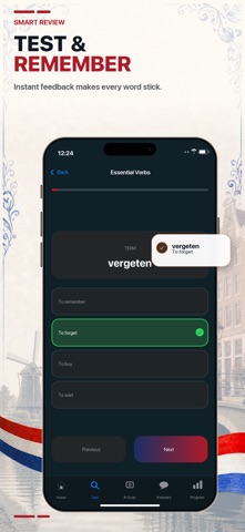 Learn Dutch: Speak & Study iPhone screenshot