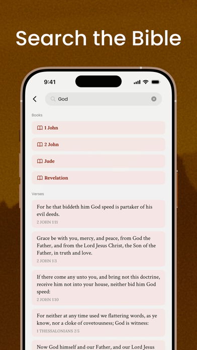 Holy Bible: KJV Verse of Day iPhone screenshot 3 - Reference app