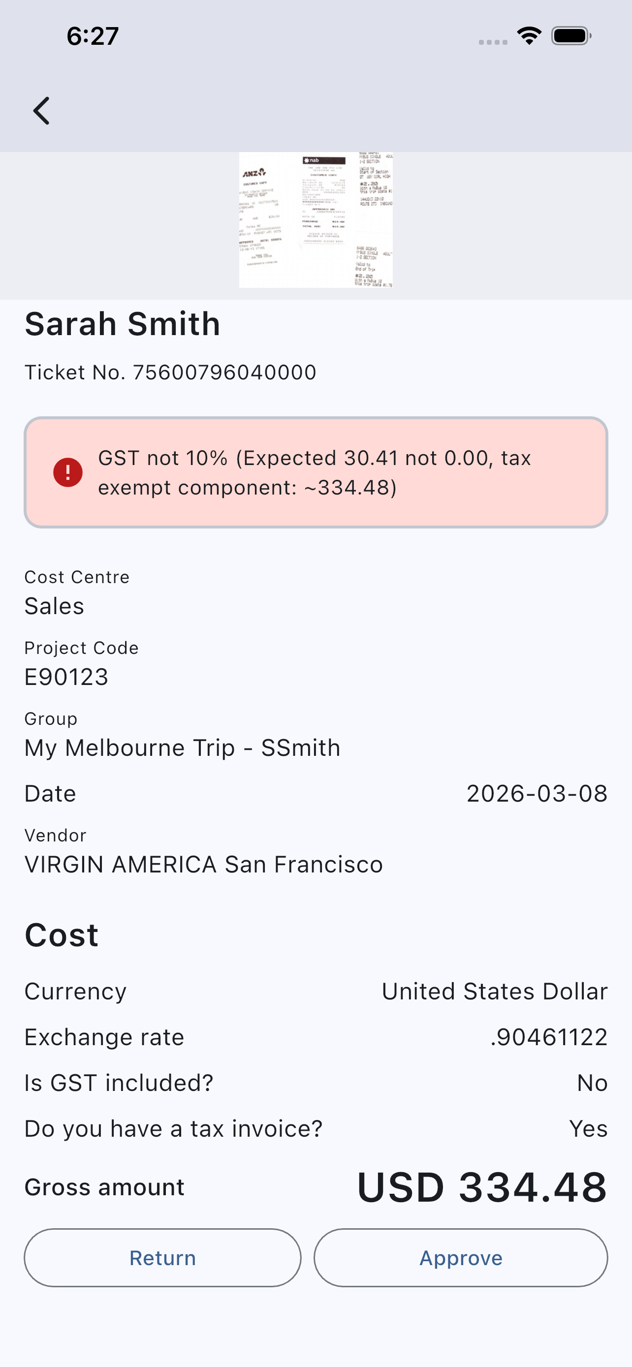 Zeno Expense screenshot 4