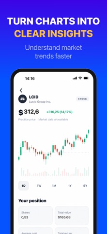Finova: Master Stock Trading iPhone screenshot