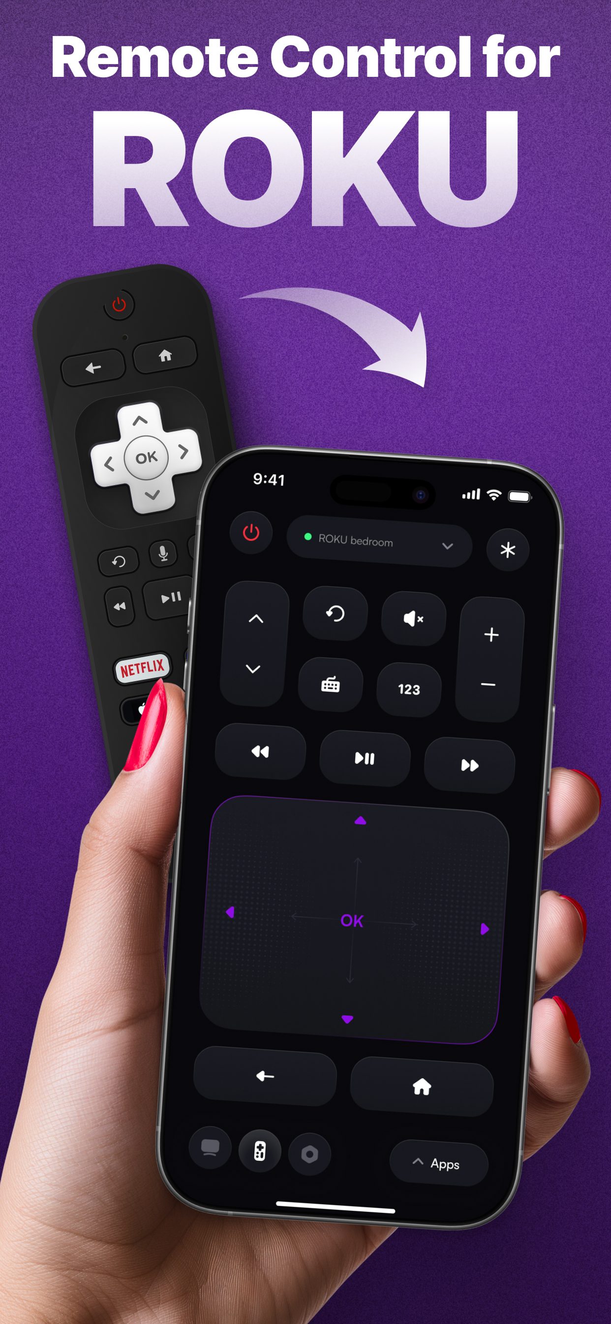 Remote for Roku ‎