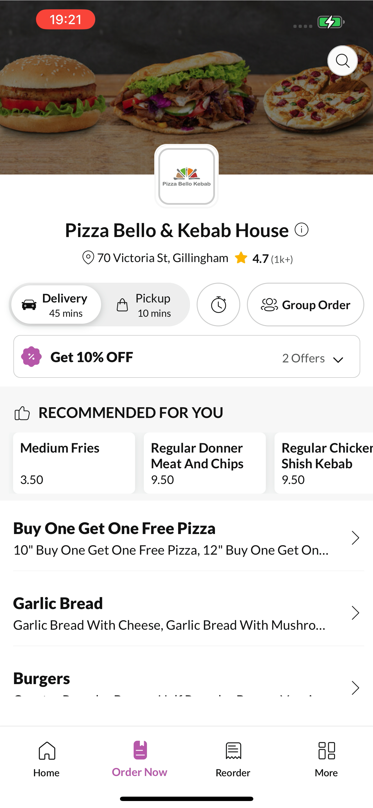 Pizza Bello & Kebab House screenshot 3
