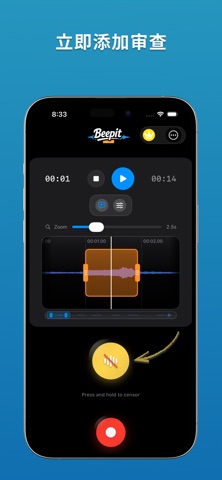 Beepit – 音频审查器 screenshot