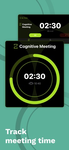Meeting Timer: Cost Tracking screenshot