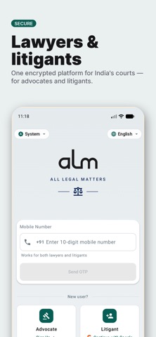 ALM - All Legal Matters screenshot