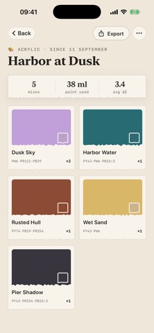 Slab Knife Hue: Paint Mixing screenshot 4