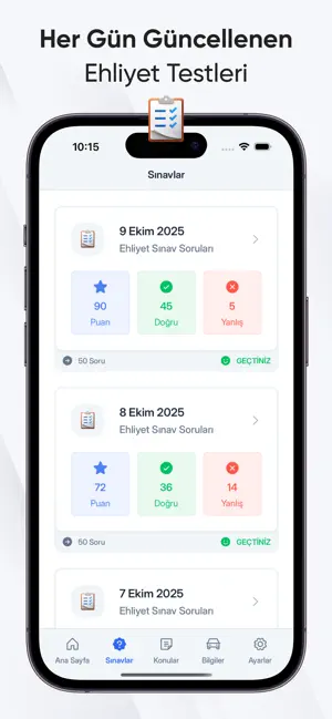 Ehliyet Sınav Soruları - Yeni screenshot 2