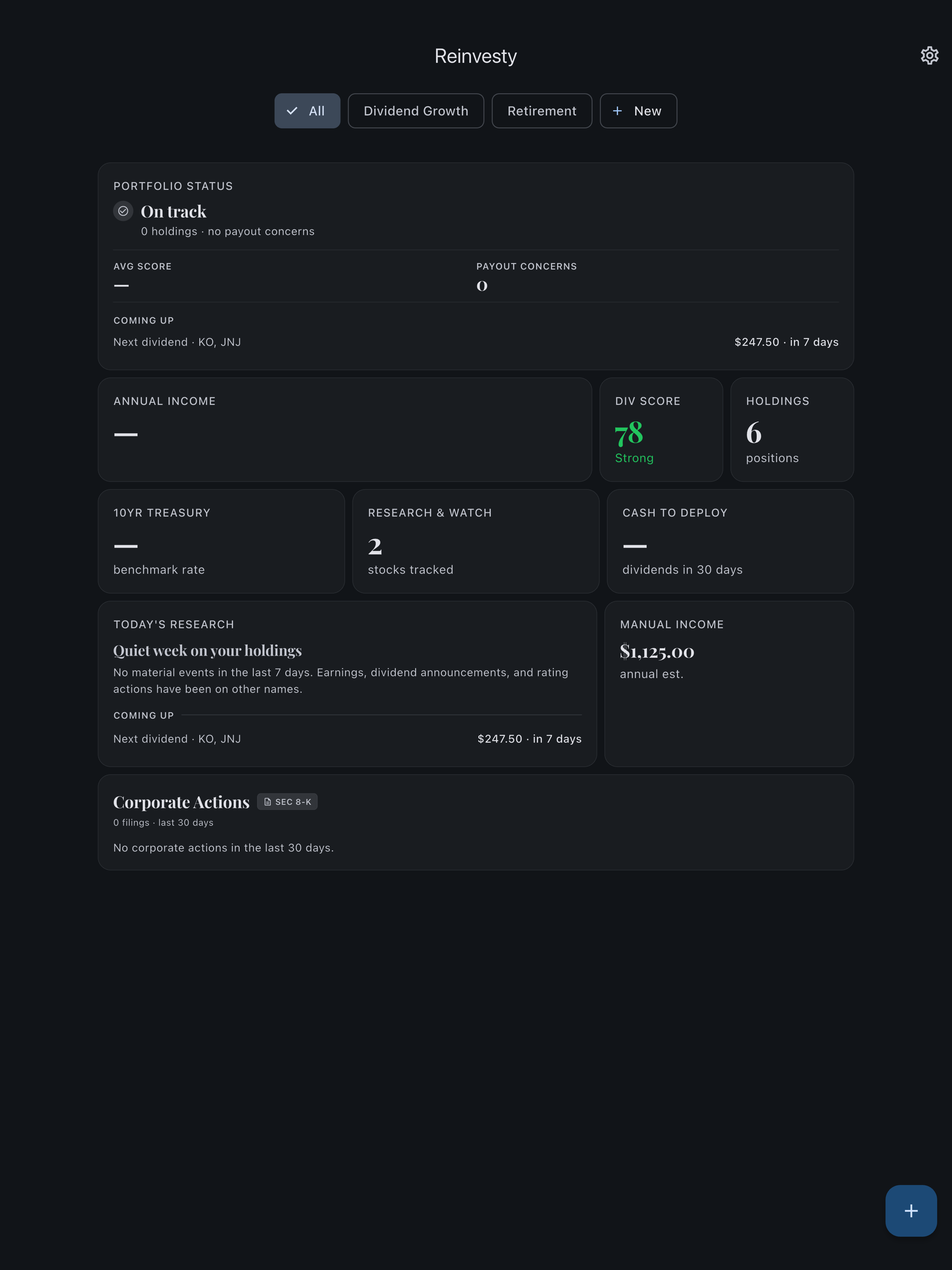 Reinvesty Dividend AI screenshot 12