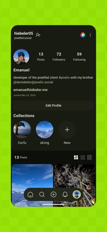 Pixelix - A Pixelfed Client screenshot