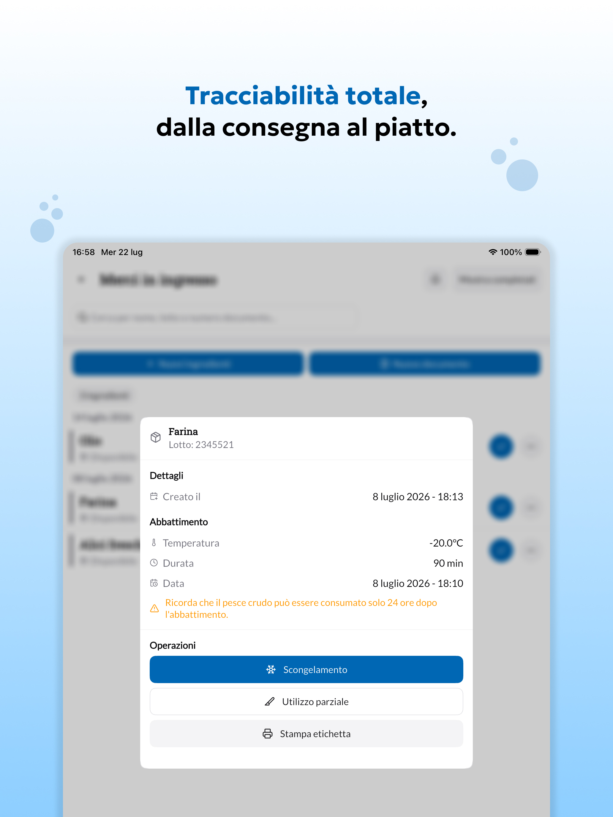 Myllog - Sicurezza Alimentare screenshot 10