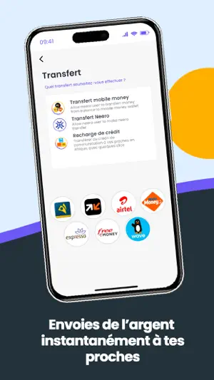 Neero, paie transfert recharge screenshot 4