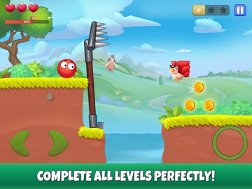 Red Ball: Secret Adventure iPad screenshot