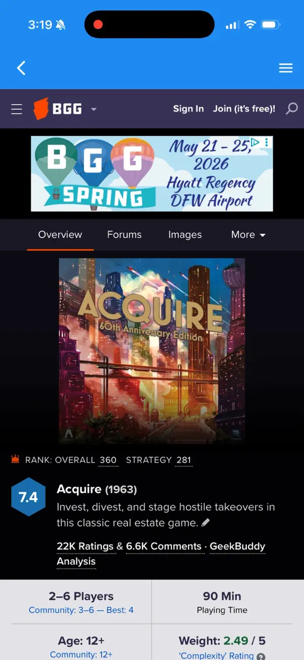 Screenshot #3 pour Boardgame Scanner