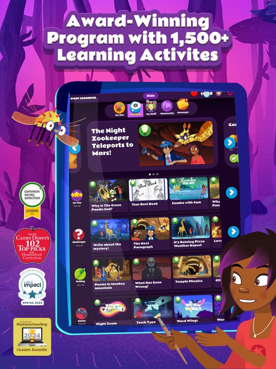 Night Zookeeper - Fun Learning