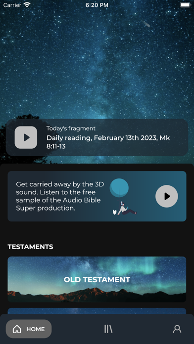 The AudioBible Superproduction Screenshot