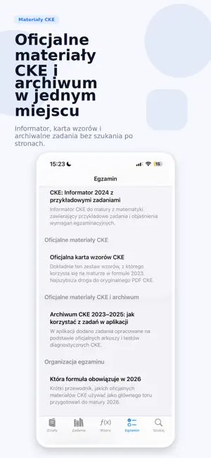 Matematyka na maturę screenshot 3