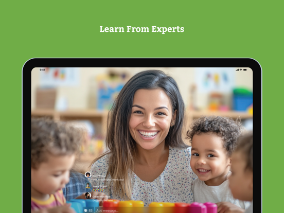 Early Learning Exchange iPad screenshot 2 - Social Networking app