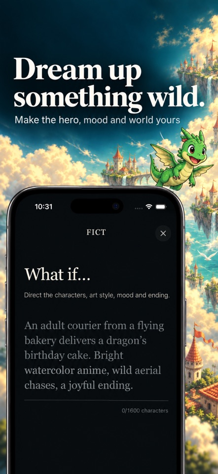 FICT: AI Movie Maker screenshot 2