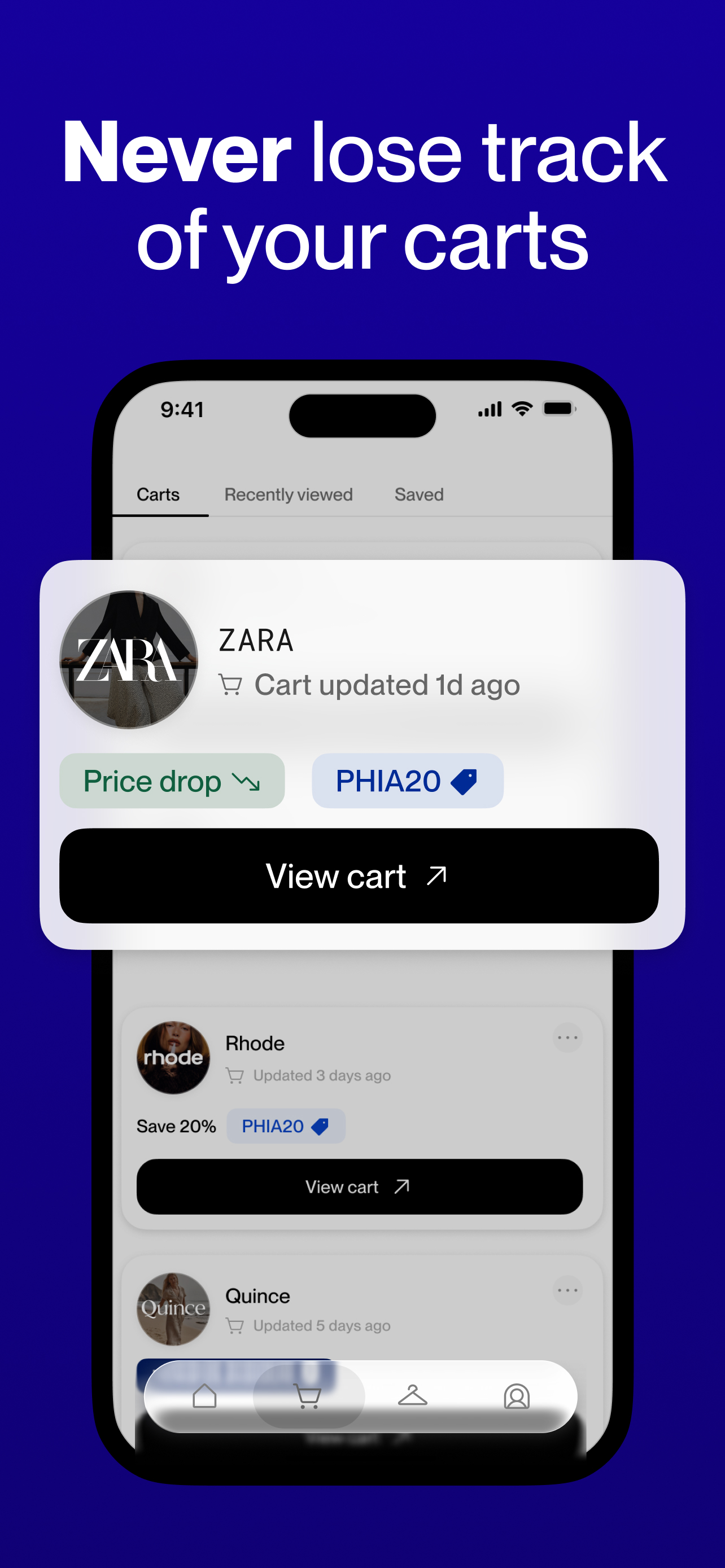 Phia: Fashion Deals & Rewards