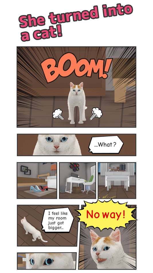 #2. Escape Game Cat's Perspective! (iOS) 由: Takahiro Iwatani