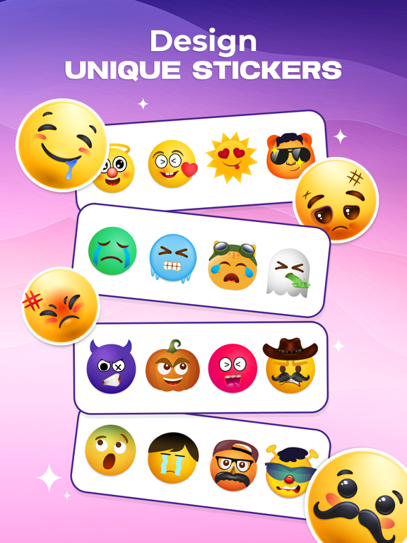 Emoji & Sticker Design Lab iPad screenshot 6 - Lifestyle app