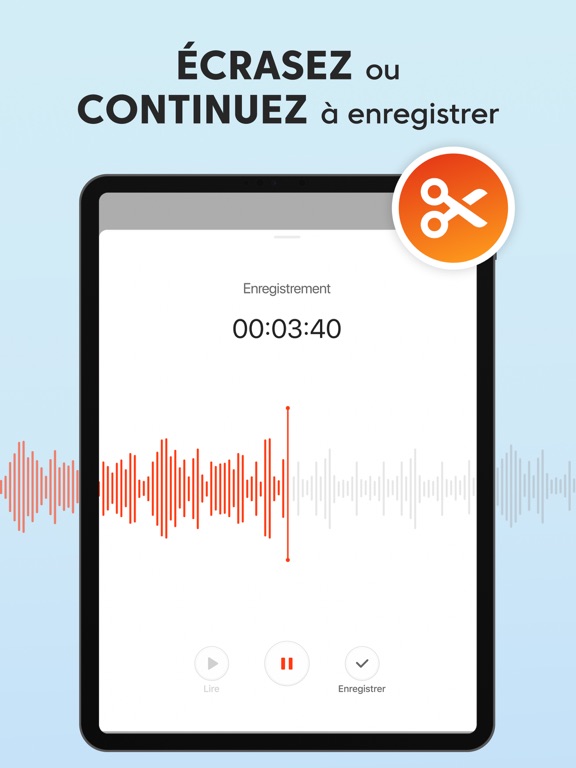 Screenshot #6 pour Dictaphone Plus - Enregistreur
