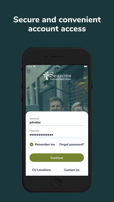 Ellafi Federal Credit Union Screenshot