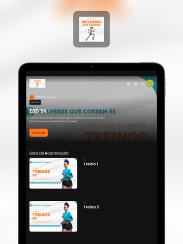 Mulheres que Correm ES iPad screenshot