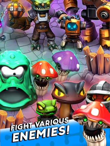 Guns vs Magic - Battle RPG iPad screenshot