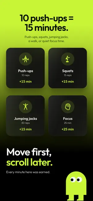 Pushbuddy: Pushup App Blocker screenshot 2