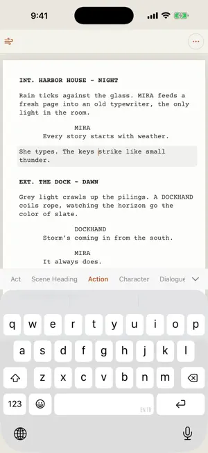 Southwind Screenplay screenshot 1