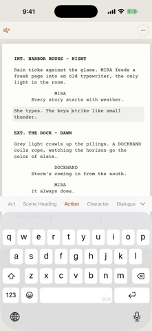 Southwind Screenplay Screenshot 1 of 5