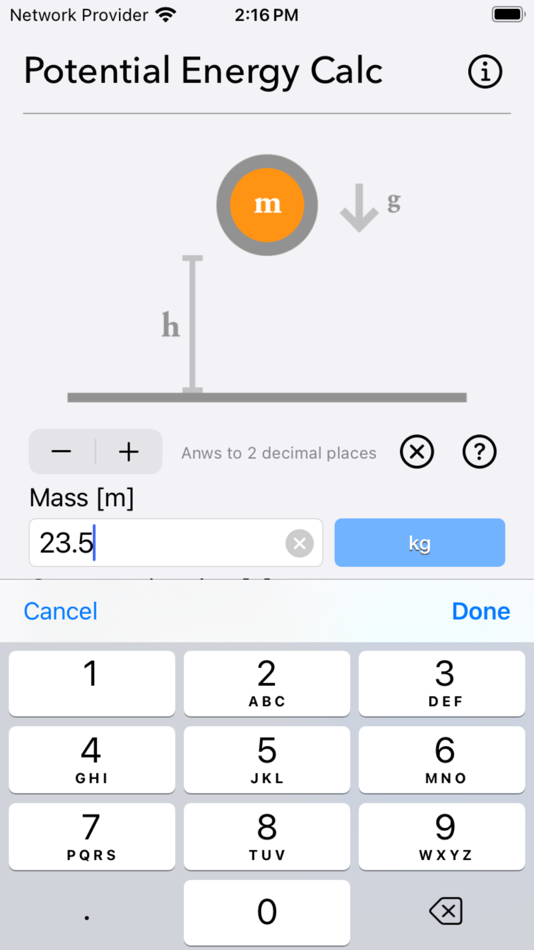 #2. Potential Energy Calculator (iOS) 由: Nitrio