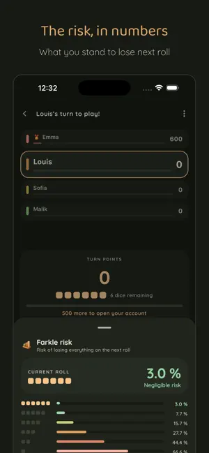 FarkleMate: Farkle Scorekeeper screenshot 4