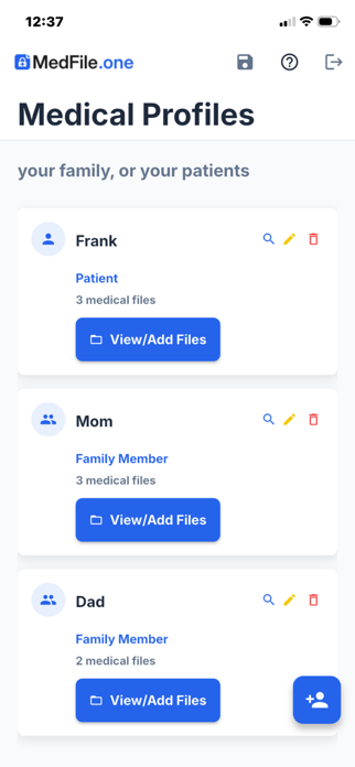 MedFileOne Screenshot 2 of 9