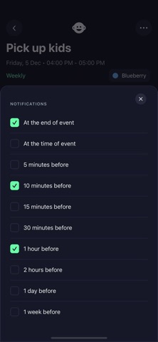 Weeksify - AI Planner screenshot
