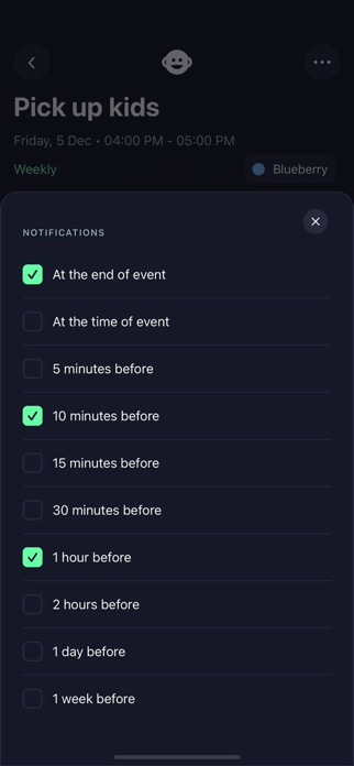 Weeksify - AI Planner Screenshot 7 of 9