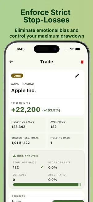 Trading Champ: Stock Journal screenshot 2