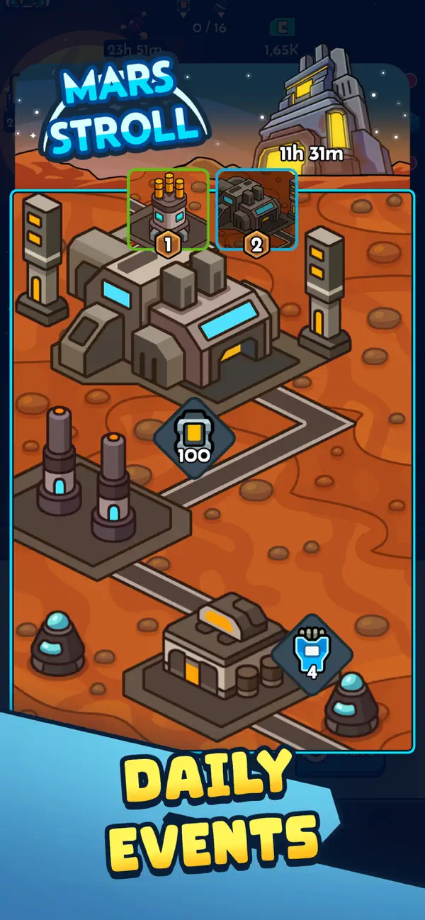 Idle Space: Ship Crafting RPG iOS Mod IPA screenshot 5 - iOS game interface