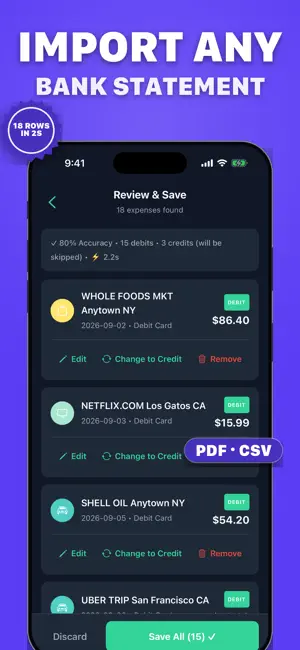 Expense Tracker & Receipt Scan screenshot 3