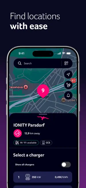 IONITY iPhone screenshot 4