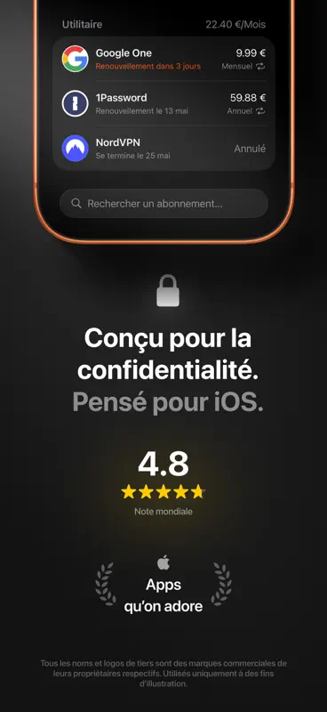 Subo - Abonnement Tracker screenshot 7 of 7