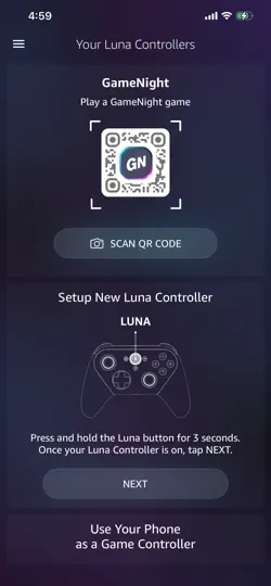 Luna Controller iPhone Screenshot 3