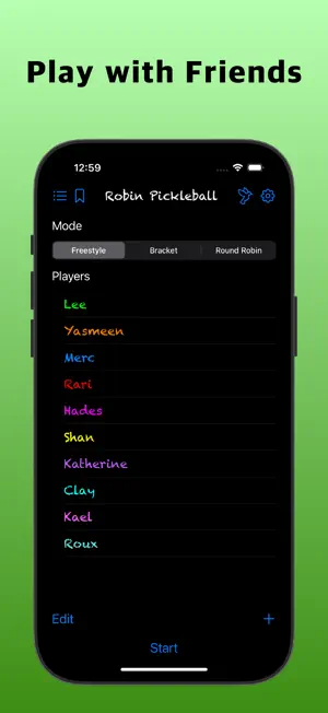 Robin Pickleball screenshot 1