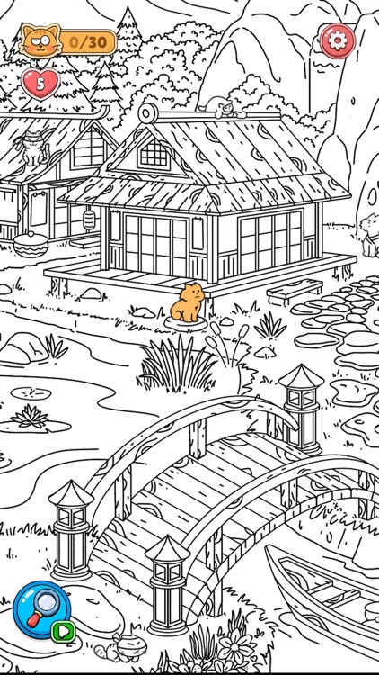 Find The Cat - Hidden Objects screenshot-3
