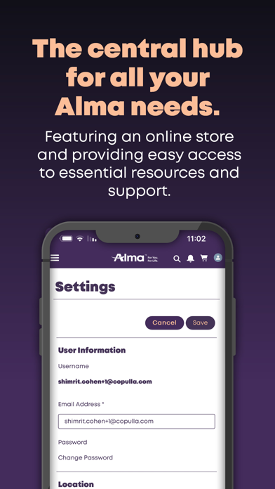 Alma Lasers App screenshot